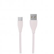 Кабель Maxxter 1 м рожевий (UB-C-USB-01GP) premium USB 2.0 A-тато/C-тато