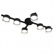 Люстра потолочная Victoria Lighting 6xGX53 черный Field/PL6 black