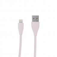 Кабель Maxxter 1 м рожевий (UB-L-USB-01GP) USB 20 А-тато/Lightning