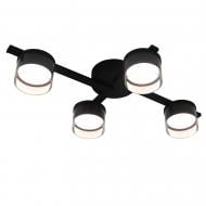 Люстра потолочная Victoria Lighting 4xGX53 черный Field/PL4 black