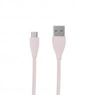 Кабель Maxxter USB – microUSB 1 м рожевий (UB-M-USB-01GP) рожевий