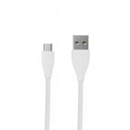 Кабель Maxxter USB – microUSB 1 м білий (UB-M-USB-01W) USB 2.0 A-папа/Micro B-папа