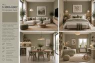 Краска MIKS Color для стен и потолков мат Оливковый лен 7 кг