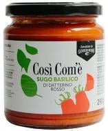 Соус Cosi' Com'e' з червоних томатів Чері Даттеріно з базиліком 290 г