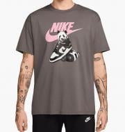 Футболка Nike M NSW TEE FW MBR CNCT FA25 HQ9244-289 р.S бежевый