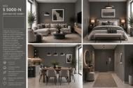 Краска MIKS Color для стен и потолков мат Дымчатый графит1 14 кг
