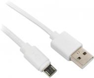 Кабель Viewcon USB 2.0 АМ – microUSB 1 м білий (VC-USB2-001)