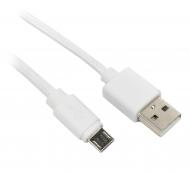 Кабель Viewcon 1 м білий (VC-USB2-F-001) USB2.0 AM - Micro USB B