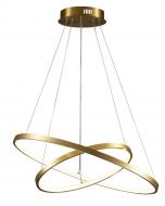 Люстра підвісна Goldlux Lea 35 Вт LED-модуль золотий 329189