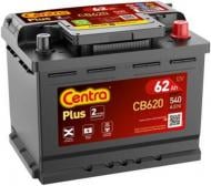 Аккумулятор автомобильный Centra PLUS (62а/г) 540Ah 540A 12V «+» справа (СВ620) Аккумулятор автомобильный Centra PLUS (62а/г) 540Ah 540A 12V «+» справа (СВ620)