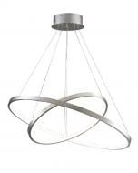 Люстра подвесная Goldlux Lea 35 Вт LED-модуль серебристый 330017