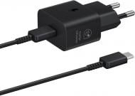 Мережевий зарядний пристрій Samsung 25W Travel Adapter + Type-C cable Black/EP-T2510XBEGEU