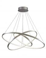 Люстра подвесная Goldlux Lea 60 Вт LED-модуль серебристый 330048 Люстра подвесная Goldlux Lea 60 Вт LED-модуль серебристый 330048