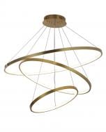 Люстра подвесная Goldlux Lea 60 Вт LED-модуль золотой 330031