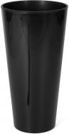 Горшок пластиковый Prosperplast Tubus slim 2 в 1 круглый 27 л антрацит (75949-433)