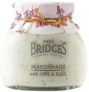 Майонез Mrs. Bridges з лимоном та базиліком 180 г