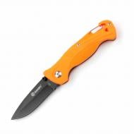 Нож складной Ganzo (7.5 см) 420C / пластик оранжевый G611o