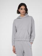 Джемпер 4F SWEATSHIRT F255 4FSS23TSWSF255-25S р. XS сірий Джемпер 4F SWEATSHIRT F255 4FSS23TSWSF255-25S р. XS сірий
