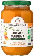 Пюре Coteaux Nantais органическое фруктовое Яблоко и Манго 360 г