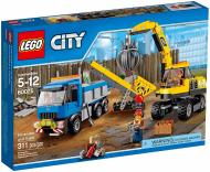 Конструктор LEGO City Экскаватор и грузовик 60075
