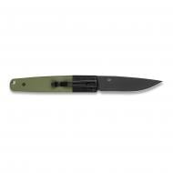 Ніж складаний Ganzo (8.5 см) 440C / G10 зелений, чорний клинок G721B-GR