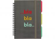 Блокнот Optima DESIGN 44 B6 спіраль з розділювачами 100 арк. клітинка O20358-44