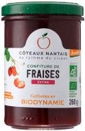Джем Coteaux Nantais клубничный органический 260 г