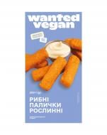 Рыбные палочки Wanted vegan растительные быстрозамороженные 200 г