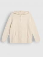 Кофта вязаная MISO Soft на молнии р.one size молочный Кофта вязаная MISO Soft на молнии р.one size молочный