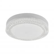 Світильник світлодіодний Sensio 36 Вт білий/прозорий 5000 К MIYA 36W R