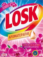 Стиральный порошок для машинной и ручной стирки Losk Ароматерапия Эфирные масла и Малазийский цветок 0,4 кг