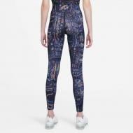 Лосины Nike W NSW LGGNG AOP PRNT DJ4130-010 р.XS черный