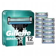 Комплект сменных кассет Gillette Mach 3 12 шт.