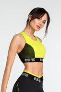 Топ Designed for Fitness Pro Bra Beat 302603401 р.L желтый с черным