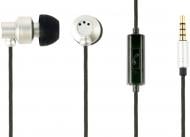 Навушники GMB audio MHS-EP-CDG-S grey металевий корпус вакуумні з мікрофоном