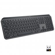Клавіатура Logitech MX Keys Advanced Wireless Illuminated Keyboard Graphite INTNL (920-009417) black