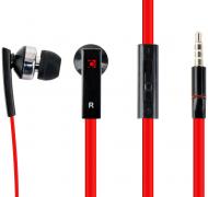 Навушники GMB audio MHS-EP-OPO red вакуумні з мікрофоном