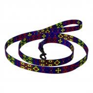 Поводок для собак Lucky Pet Орнамент капрон 16мм/152см/903 Поводок для собак Lucky Pet Орнамент капрон 16мм/152см/903