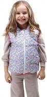 Жилет детский для девочек Соня р.122 белый Ш241