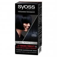 Крем-краска для волос SYOSS Permanent Coloration 1-4 сине-черный 115 мл