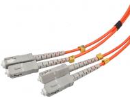Патч-корд Cablexpert SC – SC 1 м помаранчевий (CFO-SCSC-OM2-1M)