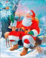 Пазл Larsen Санта в лесу макси-серия JUL7