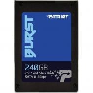 SSD-накопитель Patriot 240GB 2,5" SATA III TLC (PBU240GS25SSDR)