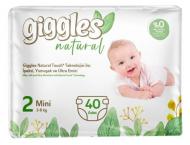 Підгузки Giggles Natural Mini 2 3-6 кг 40 шт.