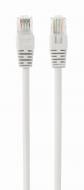 Патч-корд Cablexpert 1,5 м белый (PP12-1.5M-W) UTP категория 5E литой