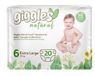 Giggles Natural 6 Extra Large 20шт 6 15+ кг