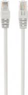 Патч-корд Cablexpert 10 м белый (PP12-10M-W) UTP категория 5E литой