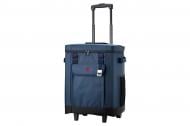 Термосумка Picnic на колесах 2E 50 л темно-синяя