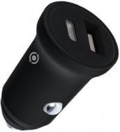 Автомобильное зарядное устройство Piko 25W USB-A+USB-C QC+PD (CC-252) черный