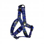 Шлея Lucky Pet Вышиванка голубая капрон 10мм/26-40см/904 Шлея Lucky Pet Вышиванка голубая капрон 10мм/26-40см/904